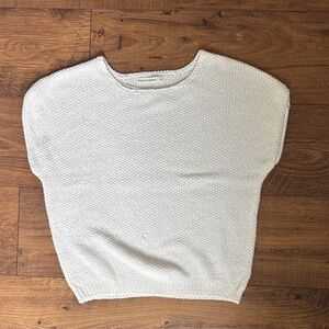 moon & madison Cream Textured Sweatshirt